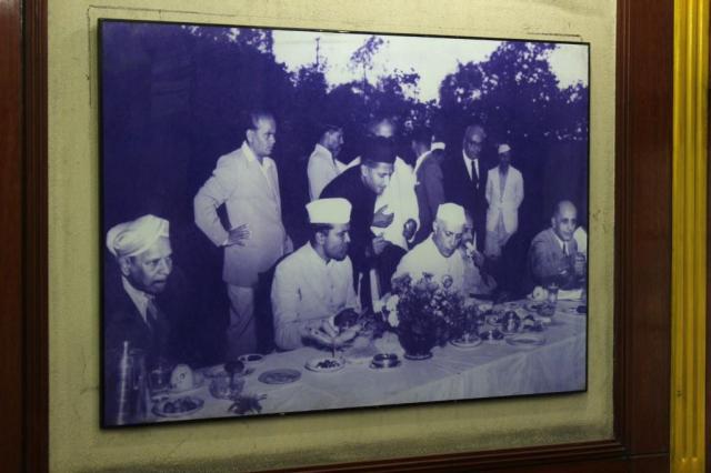 Dinner with Pandit Jawaharlal Nehru